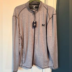Men’s Michigan Johnnie-O Zip Up